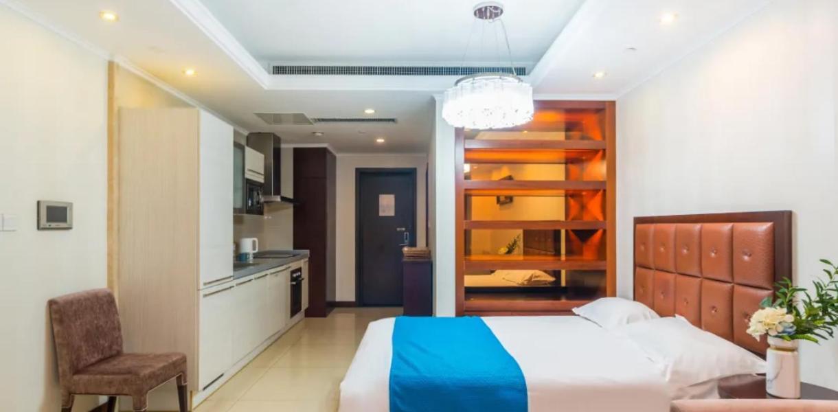 Qingdao Jinshan We+ Holiday Apartment Eksteriør bilde