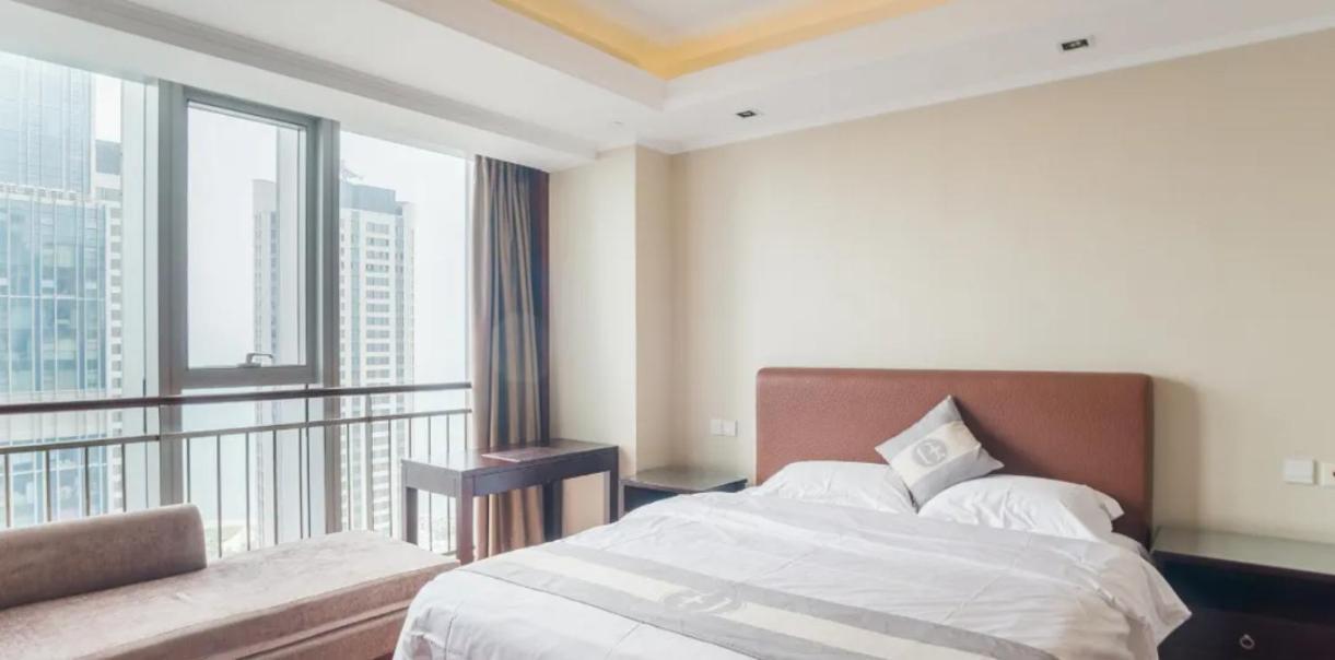 Qingdao Jinshan We+ Holiday Apartment Eksteriør bilde