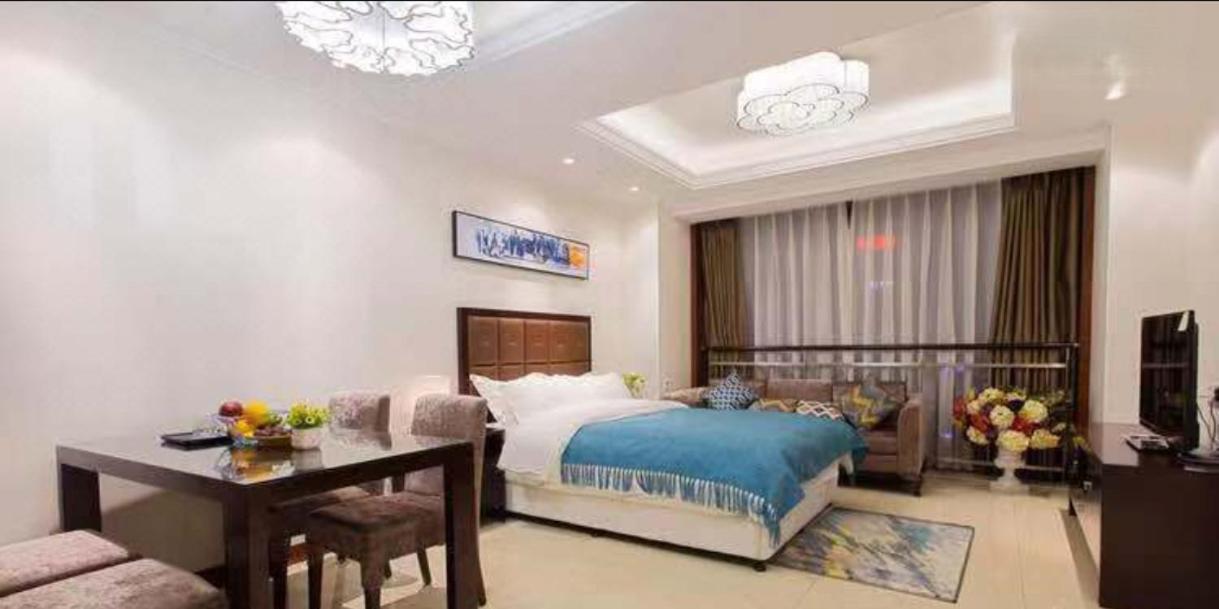 Qingdao Jinshan We+ Holiday Apartment Eksteriør bilde