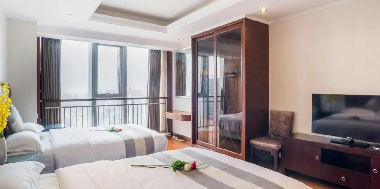 Qingdao Jinshan We+ Holiday Apartment Eksteriør bilde
