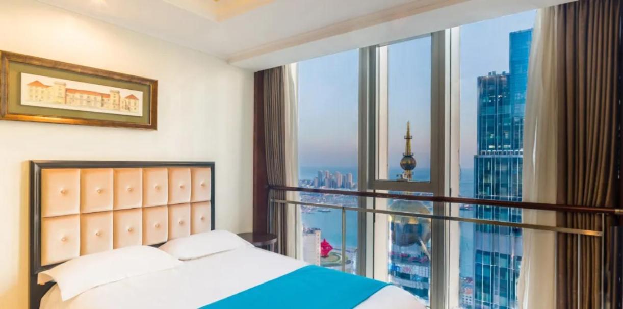 Qingdao Jinshan We+ Holiday Apartment Eksteriør bilde