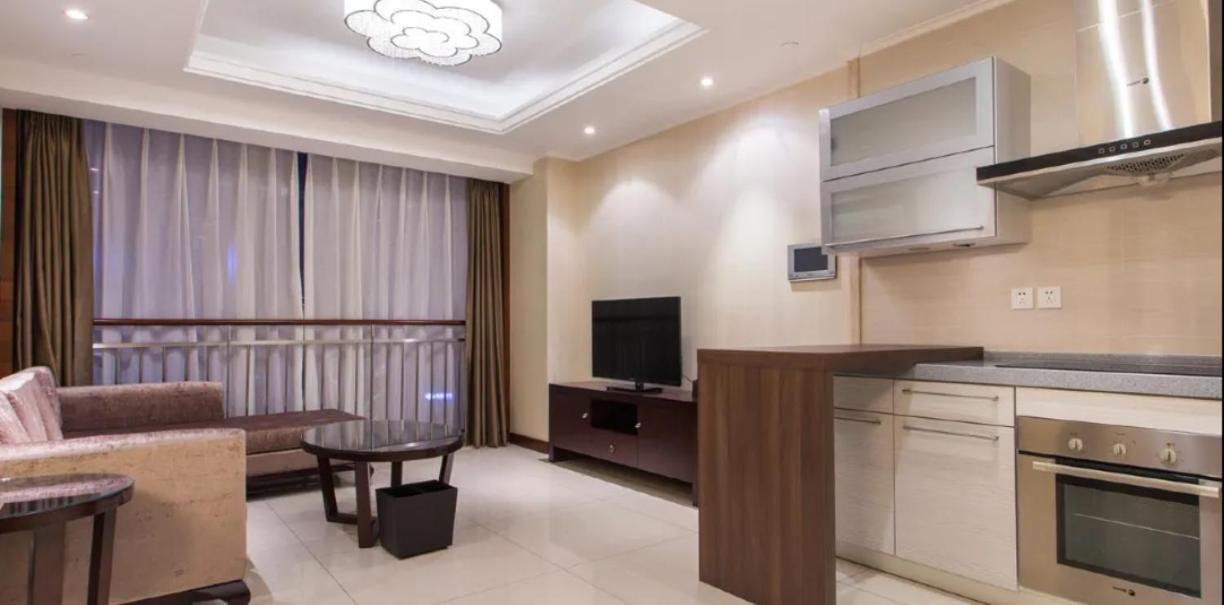 Qingdao Jinshan We+ Holiday Apartment Eksteriør bilde