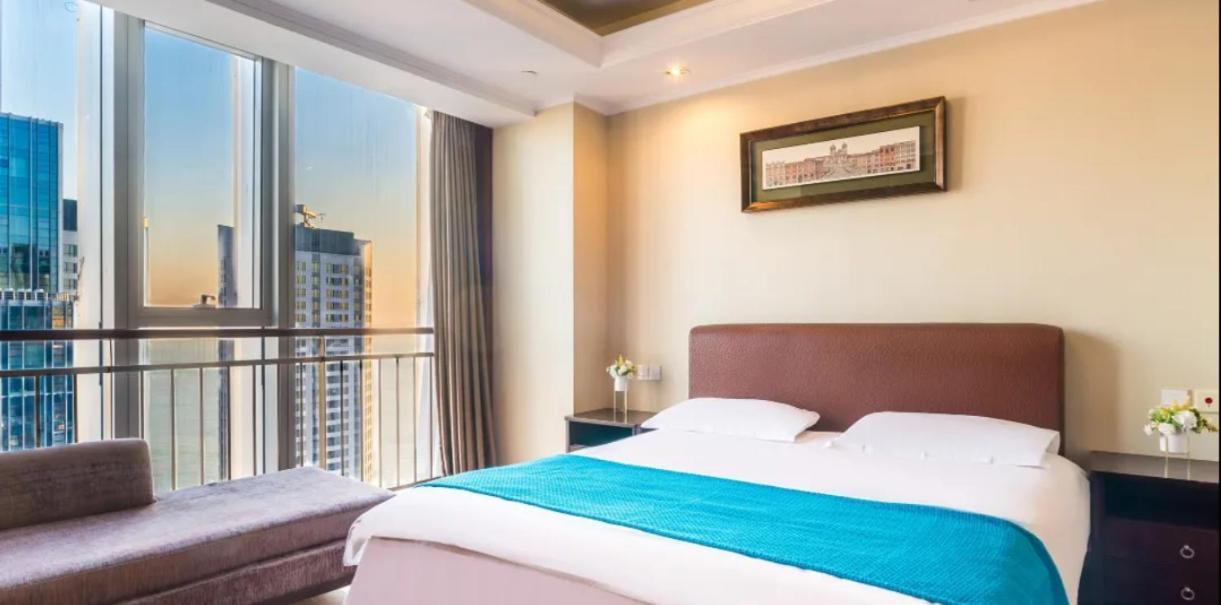 Qingdao Jinshan We+ Holiday Apartment Eksteriør bilde