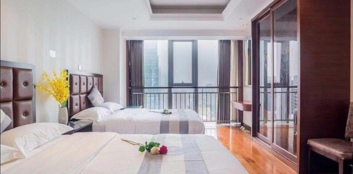 Qingdao Jinshan We+ Holiday Apartment Eksteriør bilde