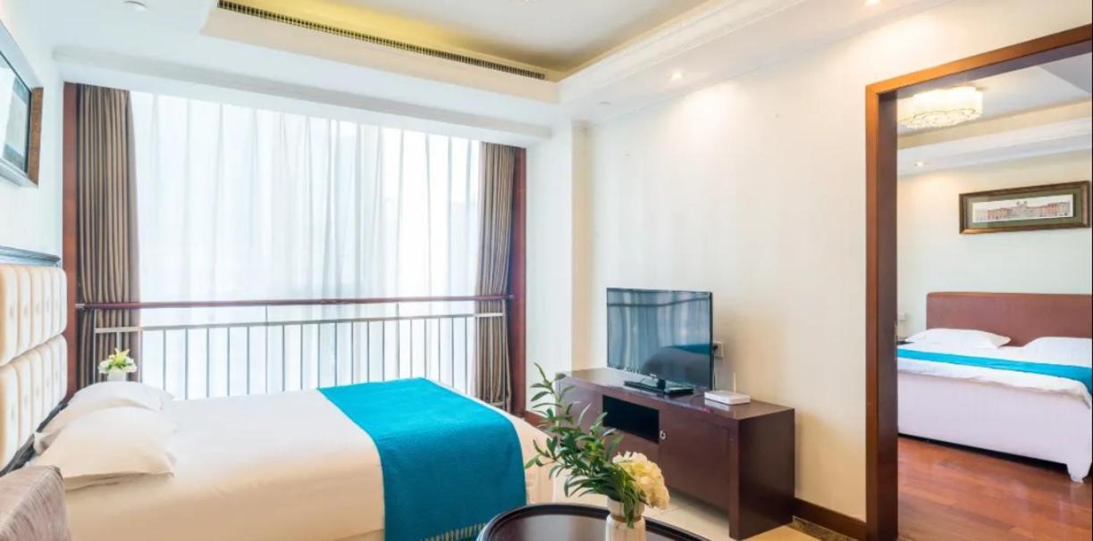 Qingdao Jinshan We+ Holiday Apartment Eksteriør bilde