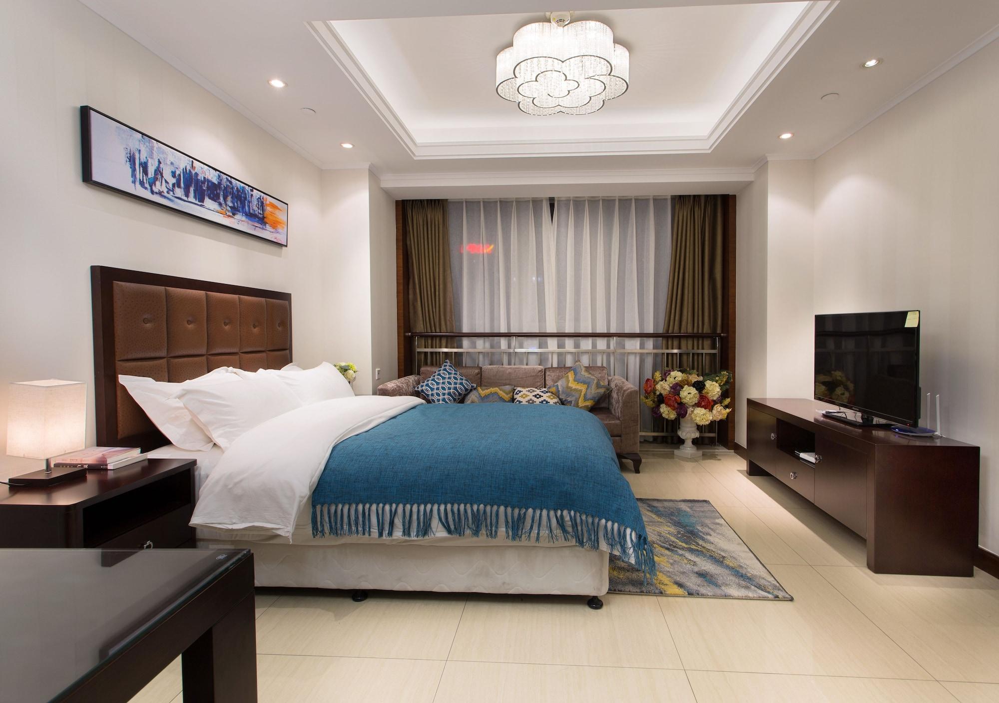 Qingdao Jinshan We+ Holiday Apartment Eksteriør bilde